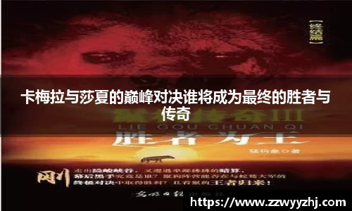 卡梅拉与莎夏的巅峰对决谁将成为最终的胜者与传奇