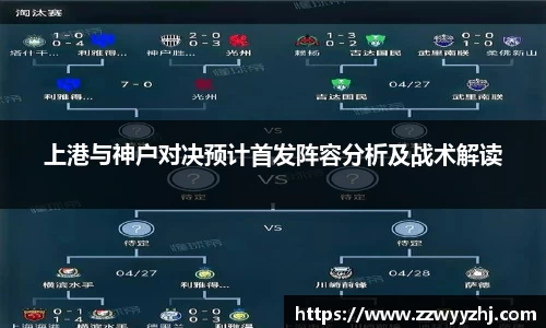 上港与神户对决预计首发阵容分析及战术解读